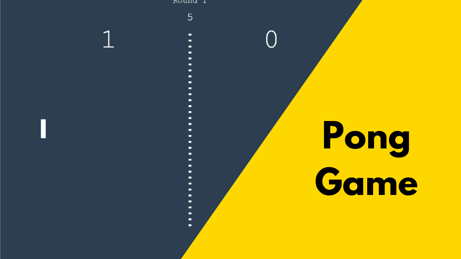 Pong game, Mini game, Simple game