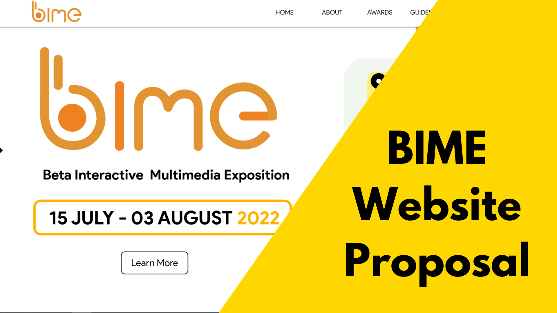 BIME, Beta Interactive Multimedia Exposition